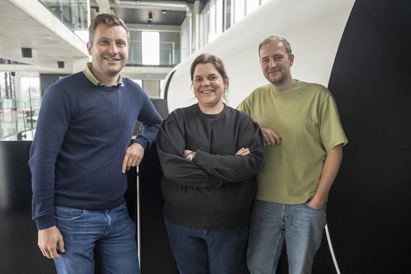 De drie Westhoekambassadeurs van het project